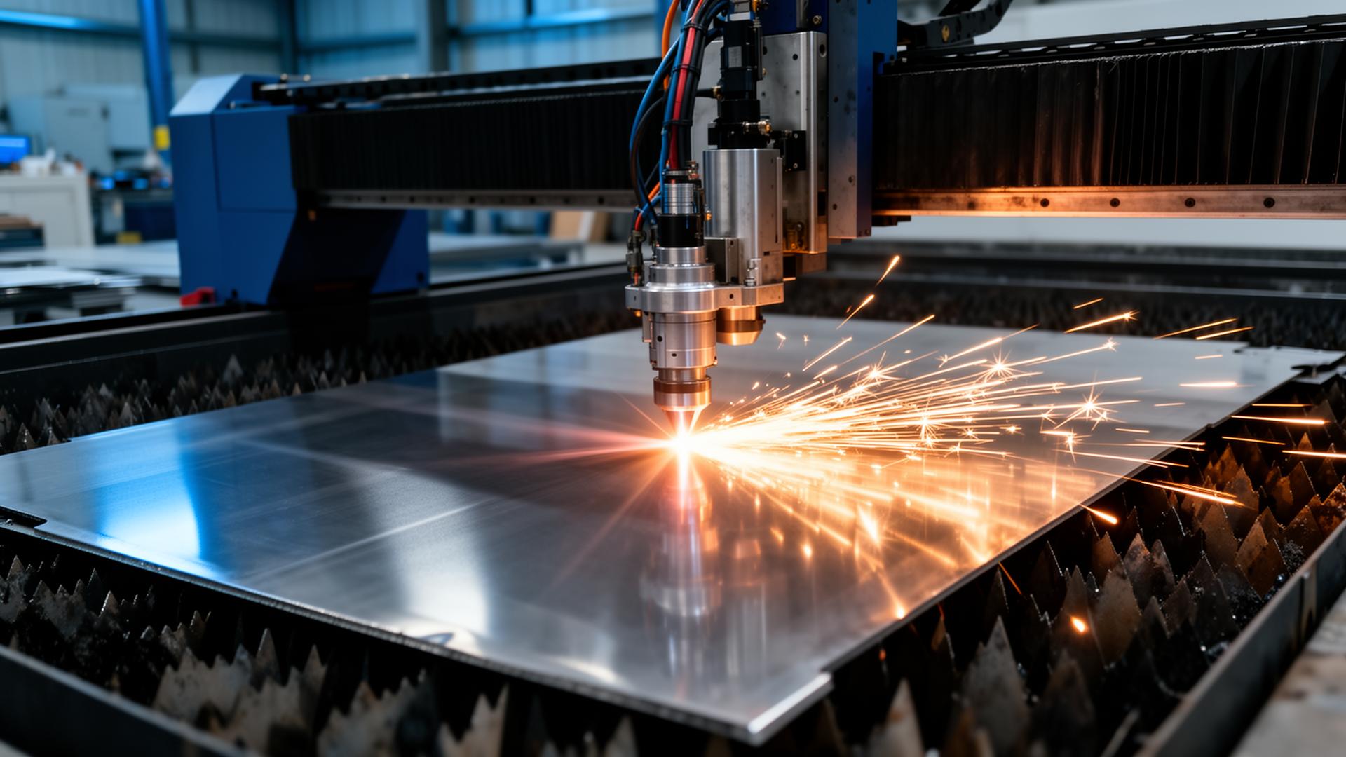 Precision laser cutting steel